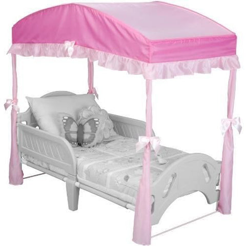 Children Girls Canopy for Toddler Bed, Pink New